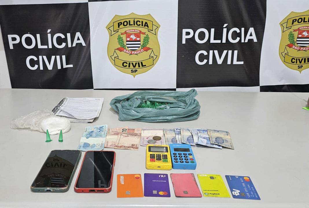 Foto 3 de 5 — Operação conjunta entre PM e PC termina com cinco presos em Boa Esperança do Sul e Trabiju